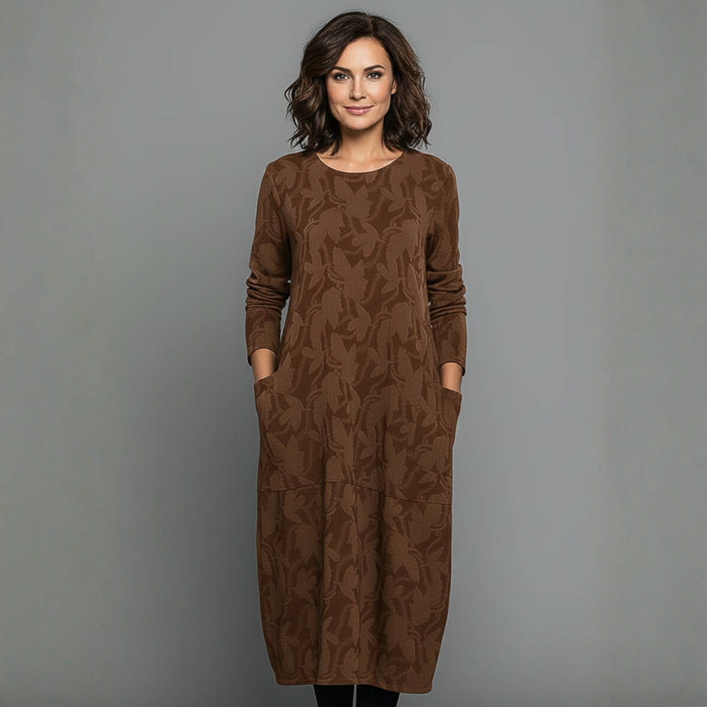 Danielle Winterjurk | Dames Jurk, Warme Stof, Elegant Ontwerp (kopie)