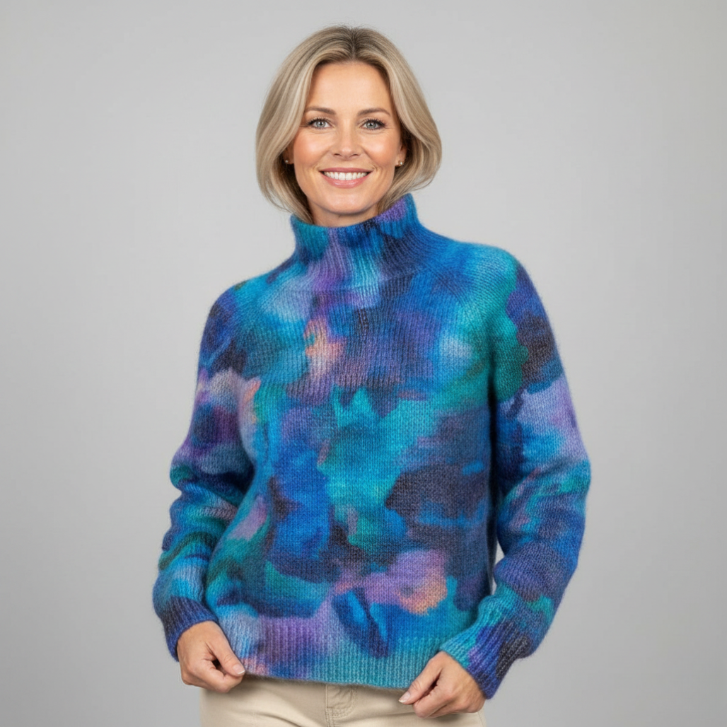 Ashley Coltrui | Dames Coltrui, Zachte Gebreide Stof, Tijdloos Ontwerp