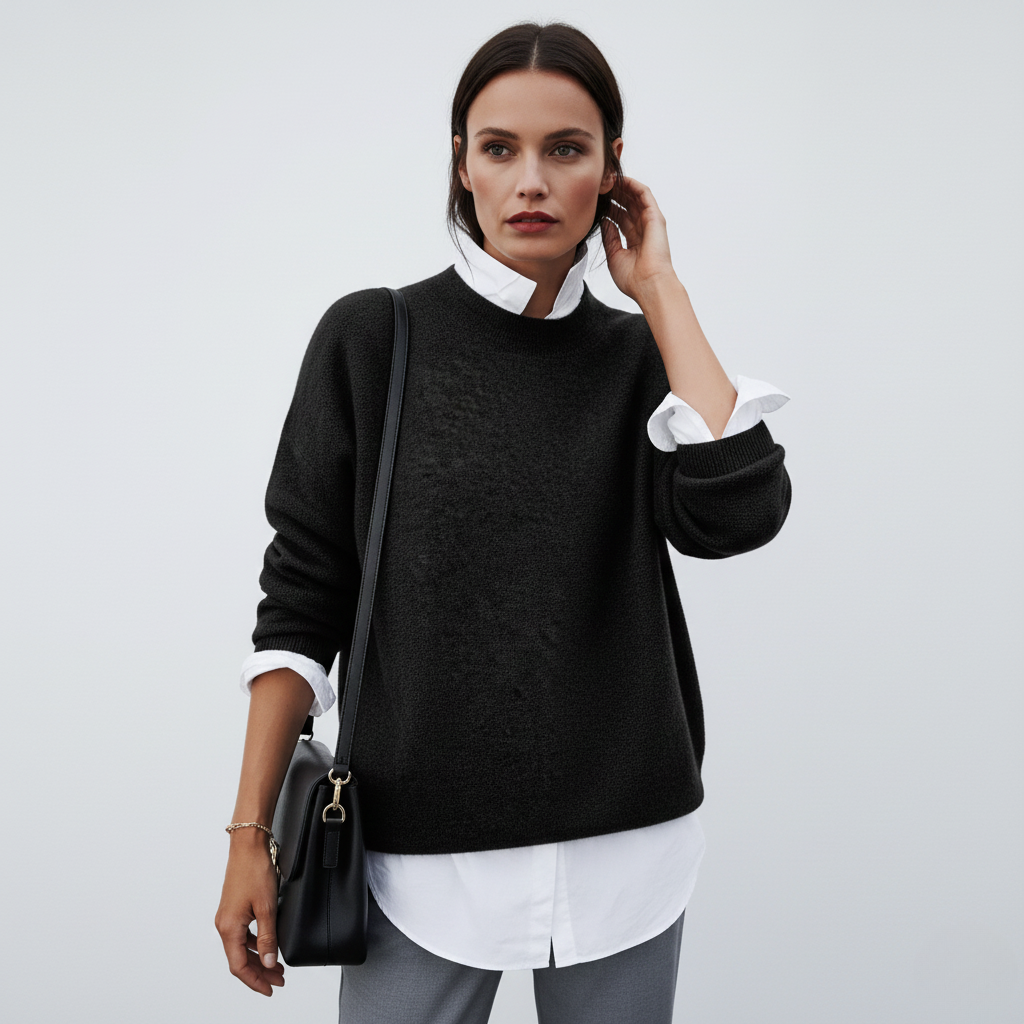 Zola Dames Trui | Luxe Kasjmier Sweater, Ultiem Comfort, Modern Ontwerp