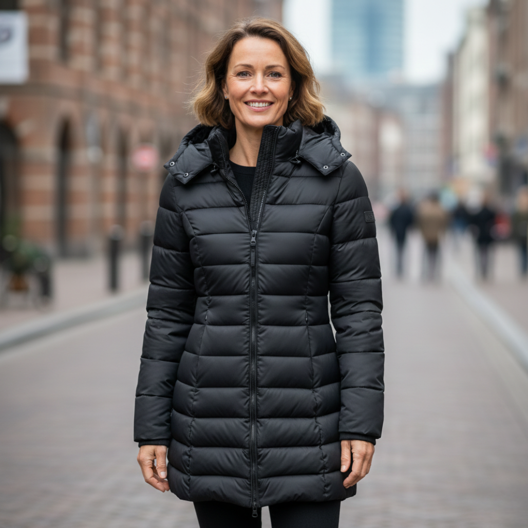 Saedi Donsjas | Dames Puffer Jacket, Lichtgewicht Warmte, Flatterende Pasvorm