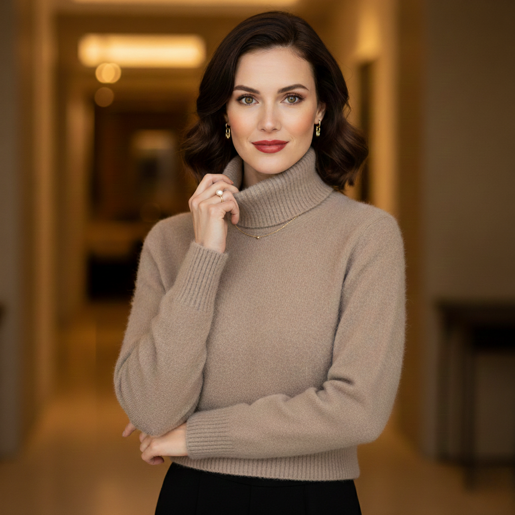 Letizia Coltrui | Dames Coltrui, 100% Kasjmier, Elegante Pasvorm