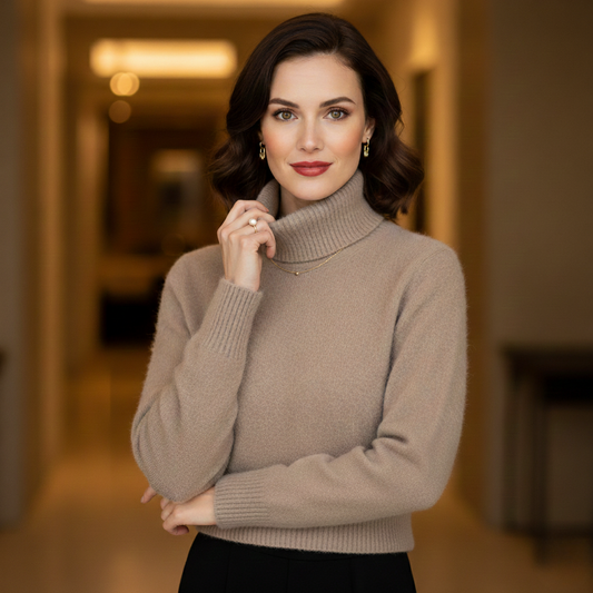 Letizia Coltrui | Dames Coltrui, 100% Kasjmier, Elegante Pasvorm