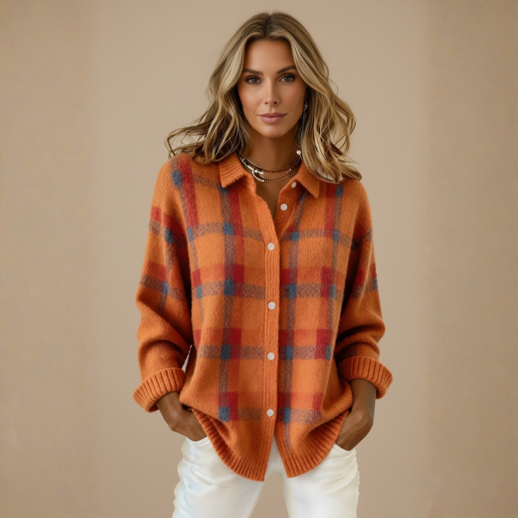 Anna Gebreide Blouse | Dames Vesten, Zacht Gebreid Materiaal, Retro Stijl