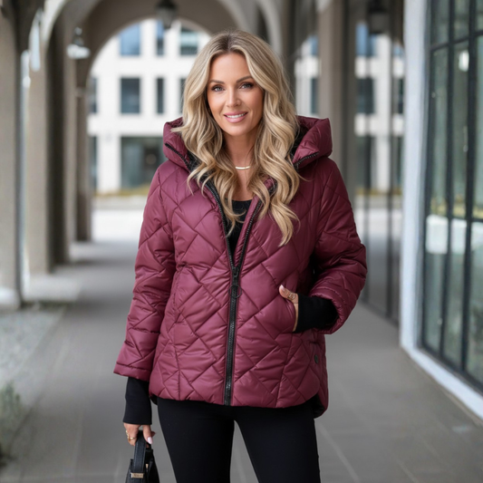 Oravelle Damesjas | Lange Dames Jas, Zacht Katoen, Ideaal voor Herfst en Winter