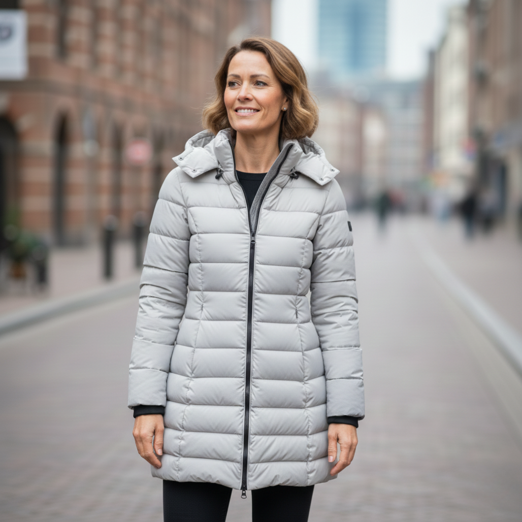 Saedi Donsjas | Dames Puffer Jacket, Lichtgewicht Warmte, Flatterende Pasvorm