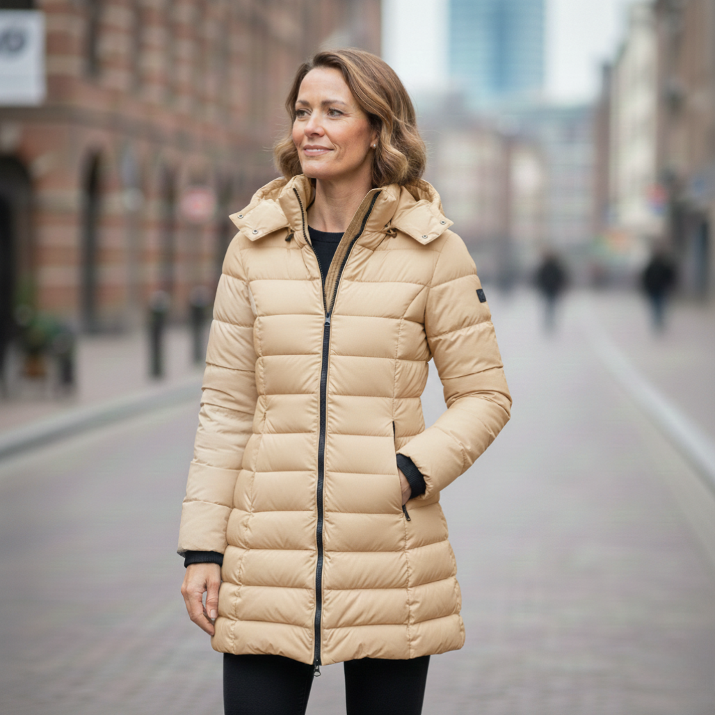 Saedi Donsjas | Dames Puffer Jacket, Lichtgewicht Warmte, Flatterende Pasvorm