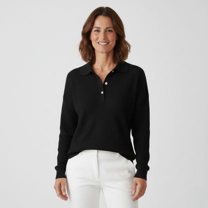 Mara Overhemd | Dames Blouse, Zacht Mesh, Elegant en Comfortabel