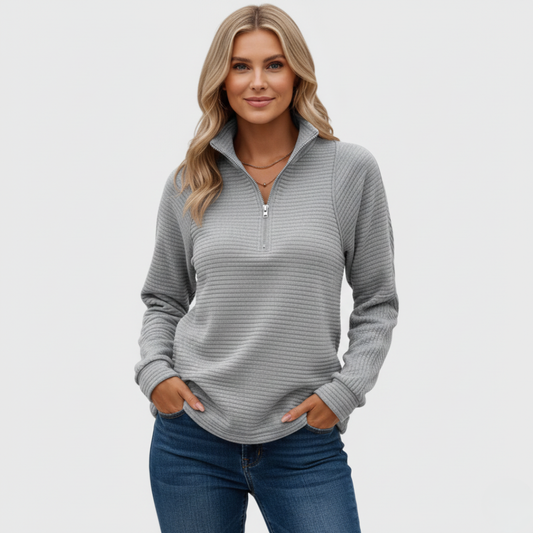 Sereen V-Neck Pullover | Dames Trui, Comfortabel Materiaal, Elegante Pasvorm