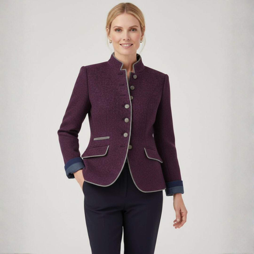 Valeria Blazer | Dames Blazer, Comfortabele Pasvorm, Elegante Knoopsluiting