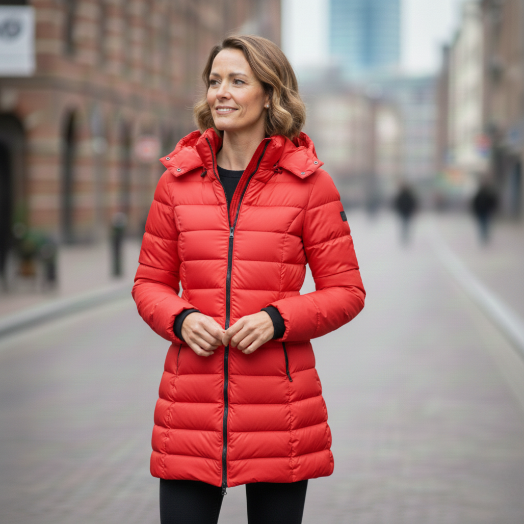 Saedi Donsjas | Dames Puffer Jacket, Lichtgewicht Warmte, Flatterende Pasvorm