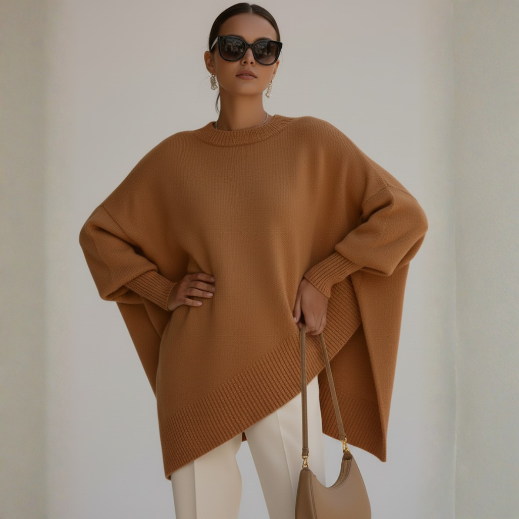 Claudia Knit Sweater | Women’s Pullover, Soft Cotton Blend, Timeless Elegance