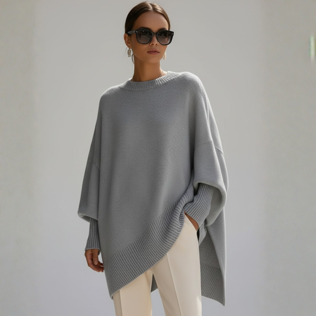Claudia Knit Sweater | Women’s Pullover, Soft Cotton Blend, Timeless Elegance