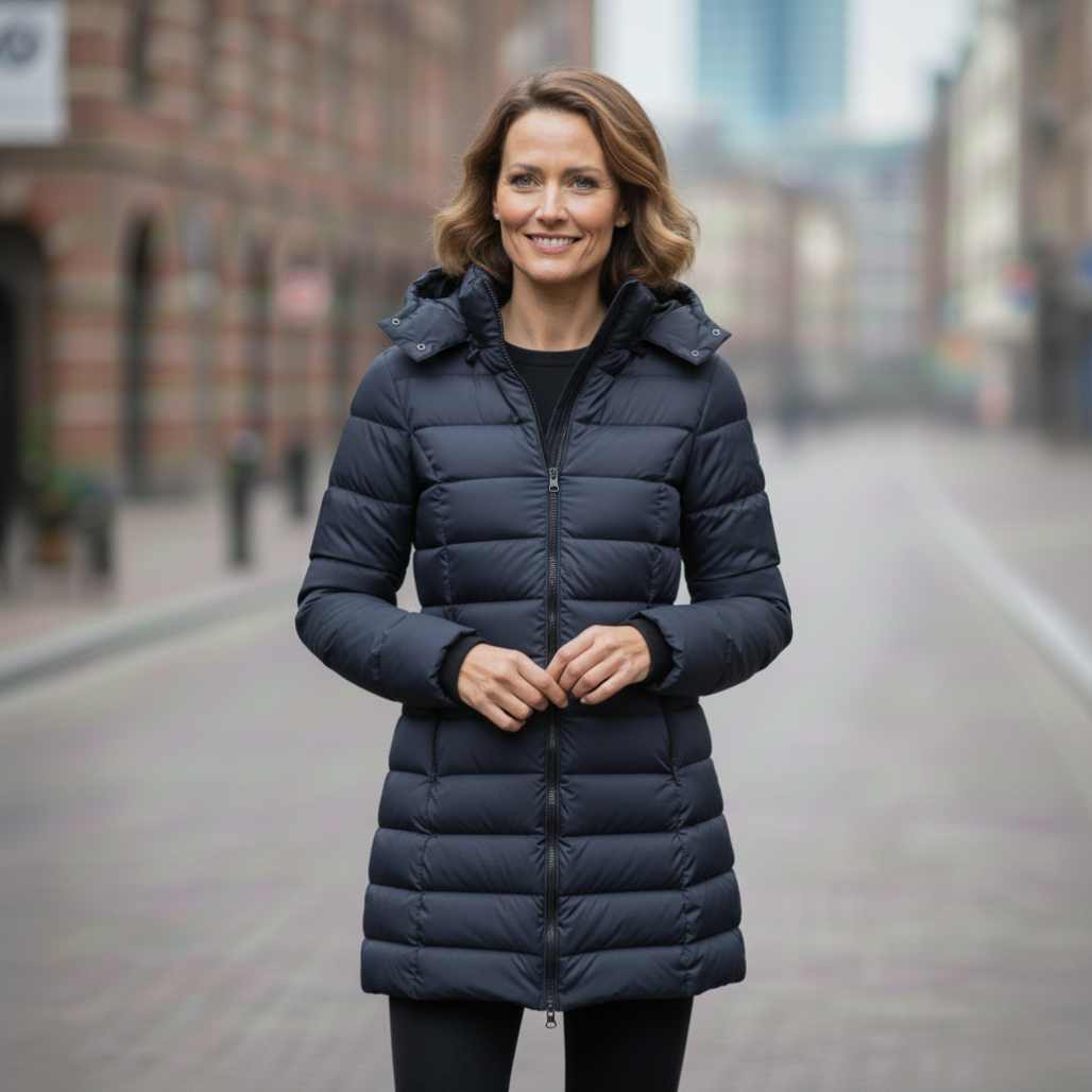 Saedi Donsjas | Dames Puffer Jacket, Lichtgewicht Warmte, Flatterende Pasvorm