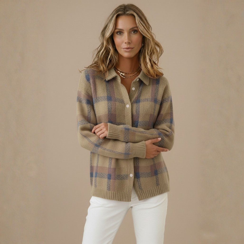 Anna Gebreide Blouse | Dames Vesten, Zacht Gebreid Materiaal, Retro Stijl