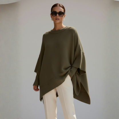 Claudia Knit Sweater | Women’s Pullover, Soft Cotton Blend, Timeless Elegance