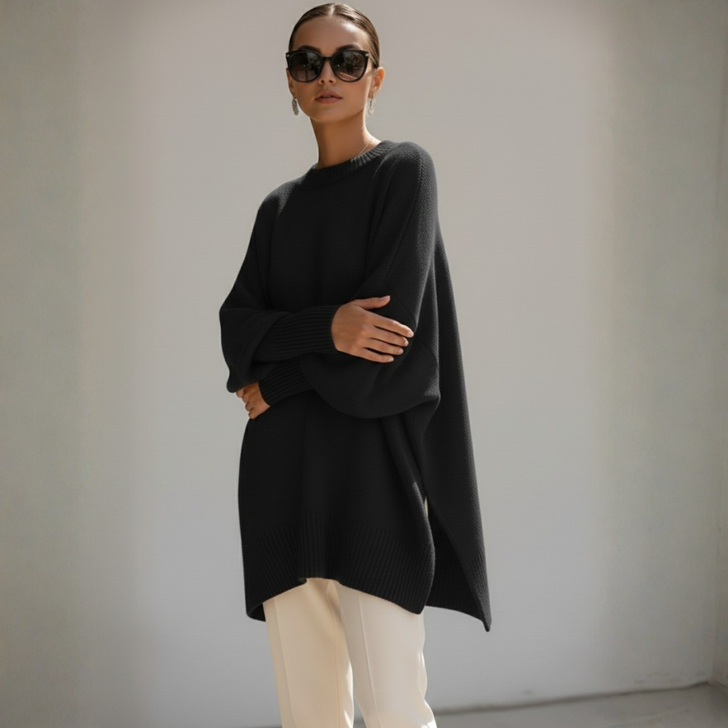 Claudia Knit Sweater | Women’s Pullover, Soft Cotton Blend, Timeless Elegance