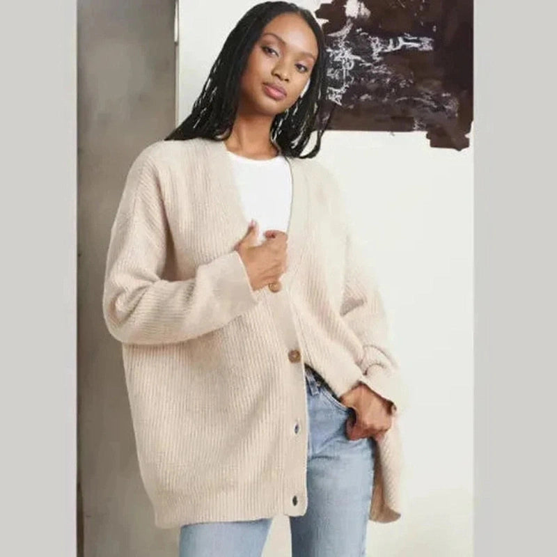 Gina Oversized Vest | Dames Vest, Zachte Wolmix, Comfortabele Pasvorm 9