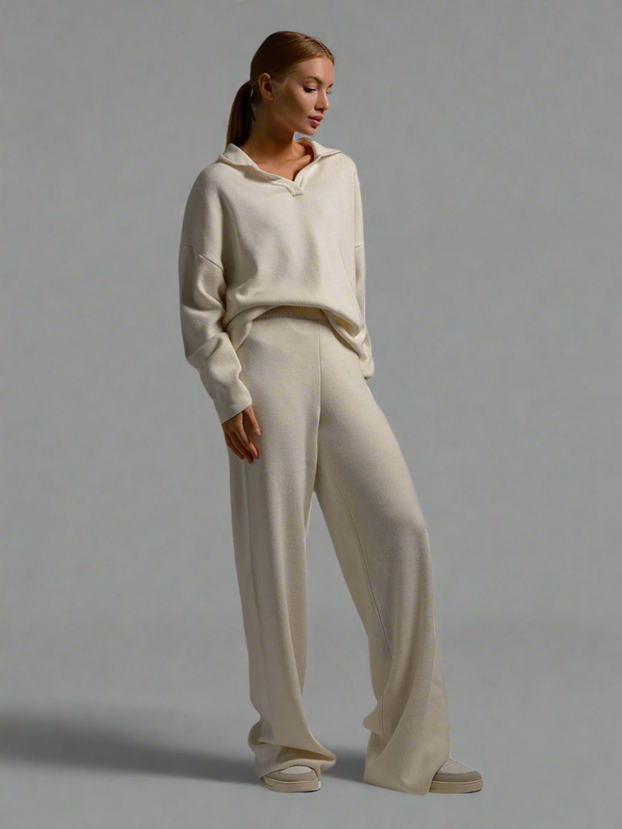 Senna Loungewear Set | Dames Comfy Set, Zachte Stof, Stijlvol Comfort 1