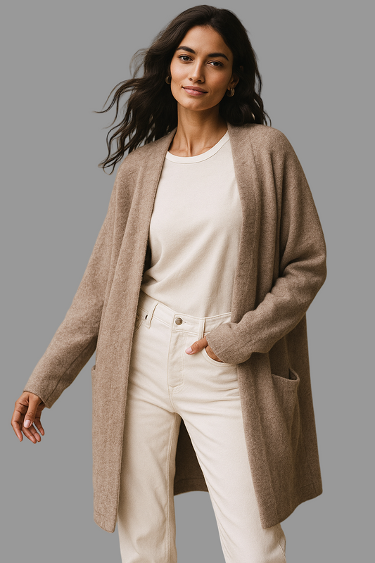 Sublime Vest | Dames Vest, Zachte Merinowolmix, Ontspannen Pasvorm 0